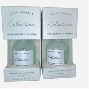 Earth Harbor Naturals Celestine Hydra-Plumping Peptide Serum Bundle Of 2 X 20ml
